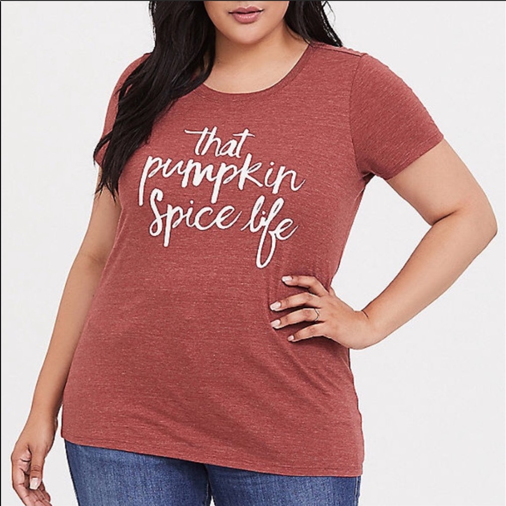 Torrid Size 2 - “That Pumpkin Spice Life” Tee